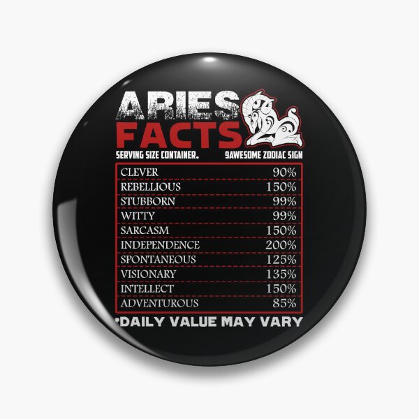 Item preview, Aries - Aries Facts designed and sold by UnknownArtistt.