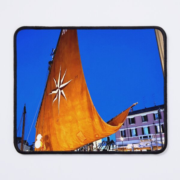 Item preview, Evening mood at the port of Cesenatico designed and sold by makketing.