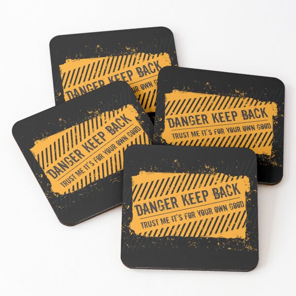 Item preview, DANGER Keep Back designed and sold by Mirthful Merch.
