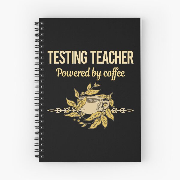 Item preview, Powered By Coffee Testing Teacher designed and sold by trinayolkcelia.