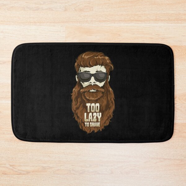 Item preview, Too Lazy To Shave Bearded Man Style Hair Growth Funny Beard designed and sold by Andy8891.
