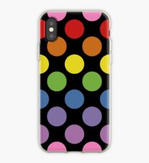 Rainbow Polka Dots iPhone Case