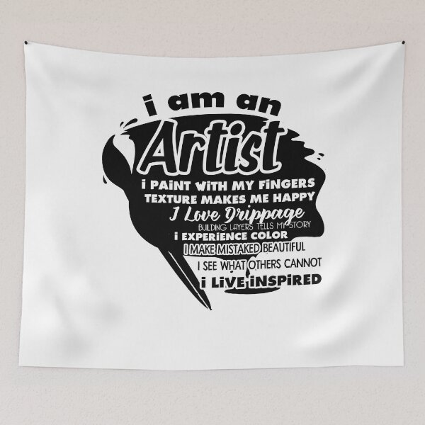 Item preview, I Am An Artist I Paint With My Fingers designed and sold by UnknownArtistt.