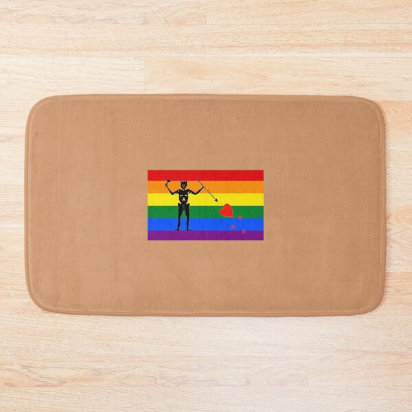 Item preview, gay lgbt pirate blackbeard our flag means death  designed and sold by Aakashaz.