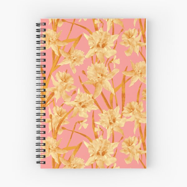 Item preview, Romantic Watercolor Daffodil Pattern designed and sold by Sketchbook Designs.