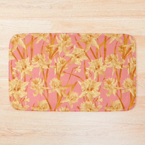 Item preview, Romantic Watercolor Daffodil Pattern designed and sold by Sketchbook Designs.