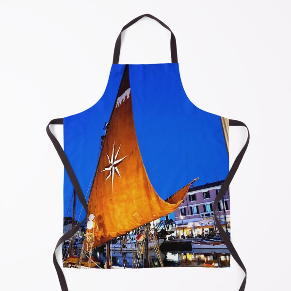 Item preview, Evening mood at the port of Cesenatico designed and sold by makketing.