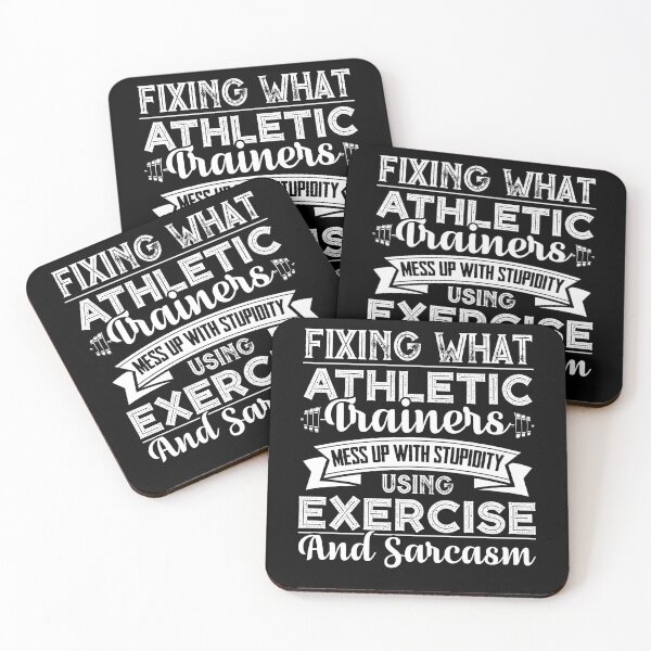 Item preview, Athletic Trainer - Funny Athletic Trainer designed and sold by UnknownArtistt.