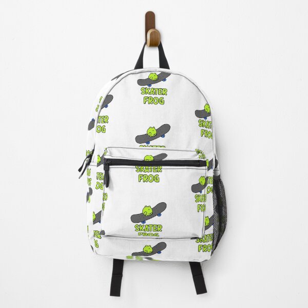 Item preview, Cute Frog on a Skateboard with Skater Frog Quote | Skater Frog Doodle designed and sold by RiciPaneto.