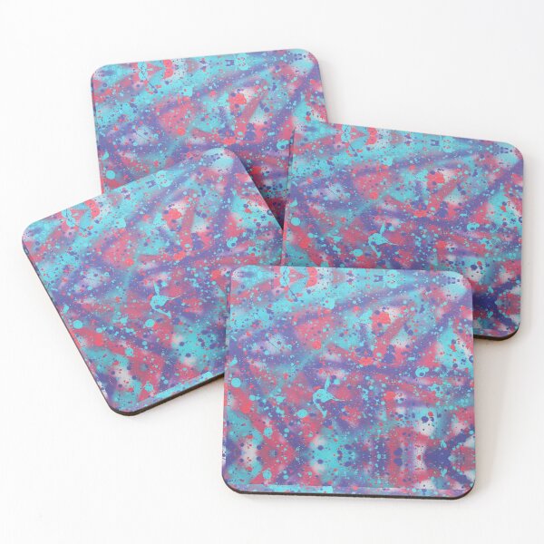 Item preview, Girly Paint Splatter Pattern - Abstract Girly Art  designed and sold by ArtbyJanaye.