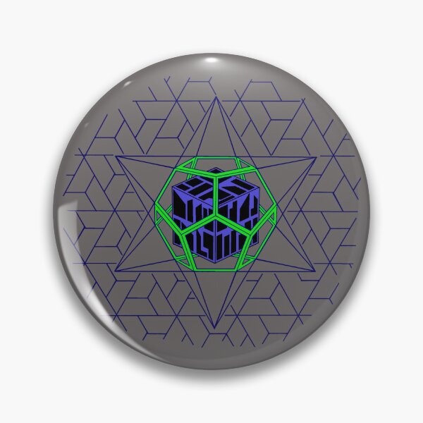Item preview, Dodecahedron Blue&Green designed and sold by createVisions.