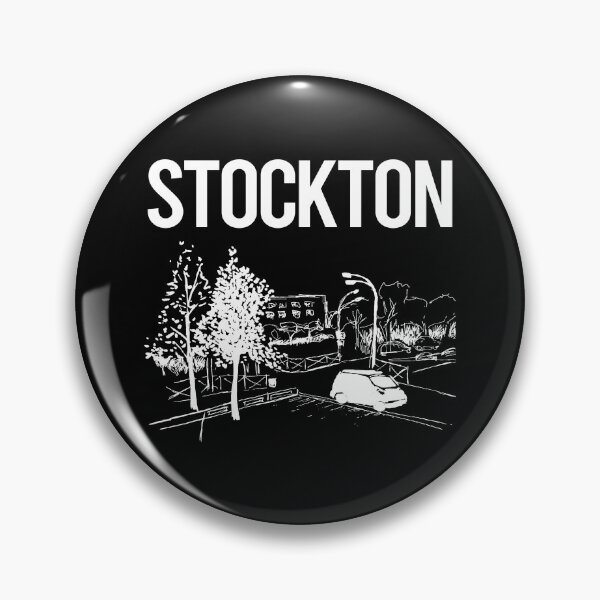 Item preview, Street Sketch Stockton designed and sold by bettyn9wp.
