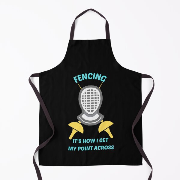 Item preview, Fencing It's How I Get My Point Across - Funny Fencer Saying designed and sold by shopaminute.
