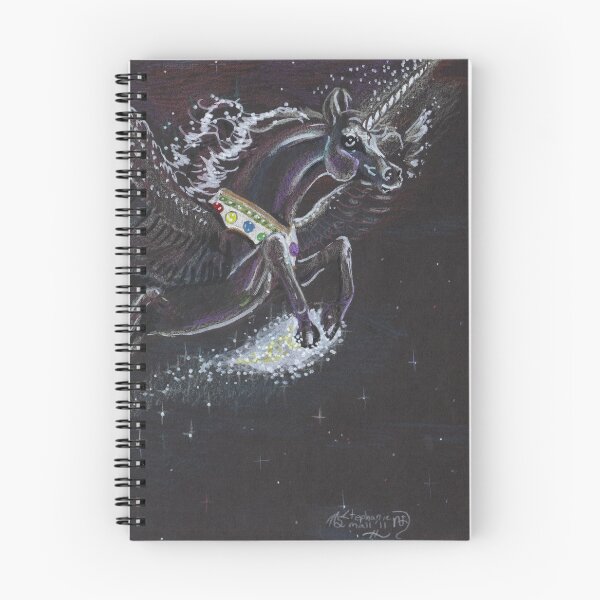 Item preview, Winged Unicorn of the Stars designed and sold by Stephanie Small.