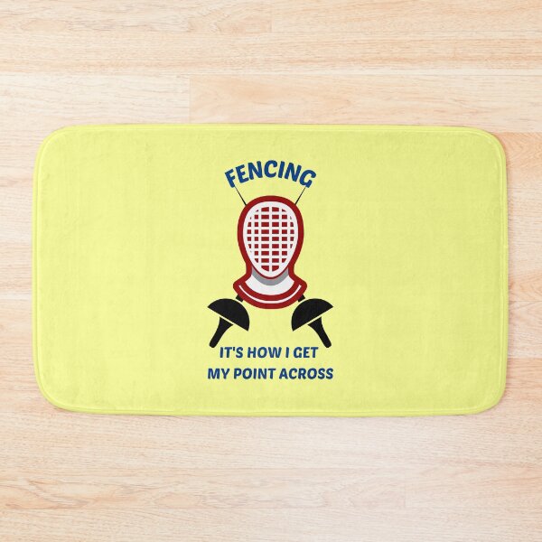 Item preview, Fencing It's How I Get My Point Across - Funny Fencer Saying designed and sold by shopaminute.