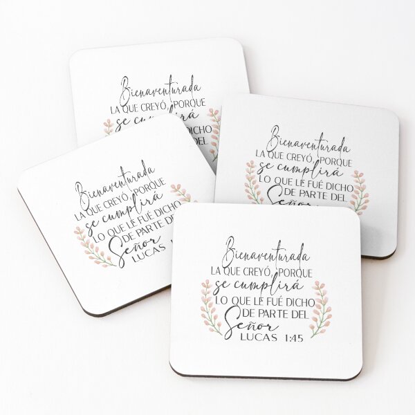 Item preview, Lucas 1:45, Spanish Bible Verse designed and sold by Aryam Quotes.