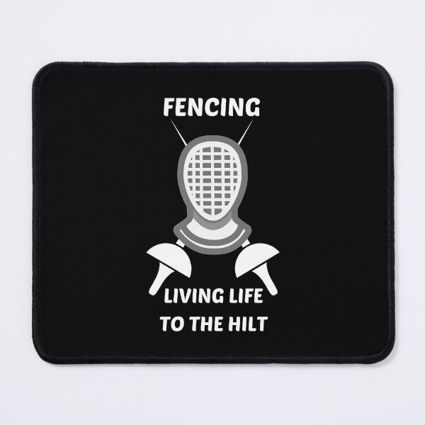 Item preview, Fencing Living Life To The Hilt - Funny Fencer Saying designed and sold by shopaminute.