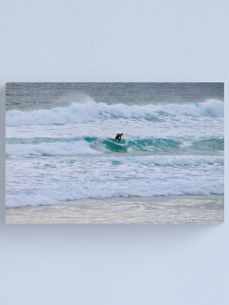 Alternate view of Evening Surfer Canvas Print