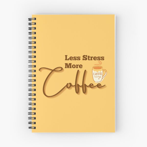 Item preview, Less Stress More Coffee designed and sold by designerpriti.