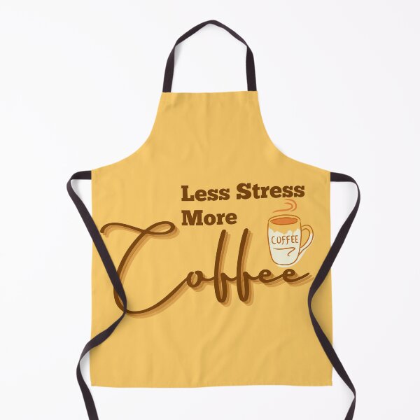 Item preview, Less Stress More Coffee designed and sold by designerpriti.