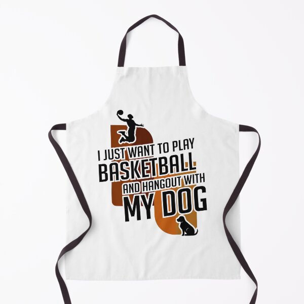 Item preview, I just want to play basketball and hangout with my dog Quote Design designed and sold by zubairrmahmud.