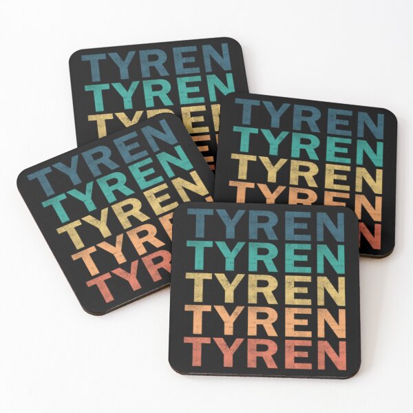 Item preview, Tyren Name T Shirt - Tyren Vintage Retro Name Gift designed and sold by MatthijsRoon.