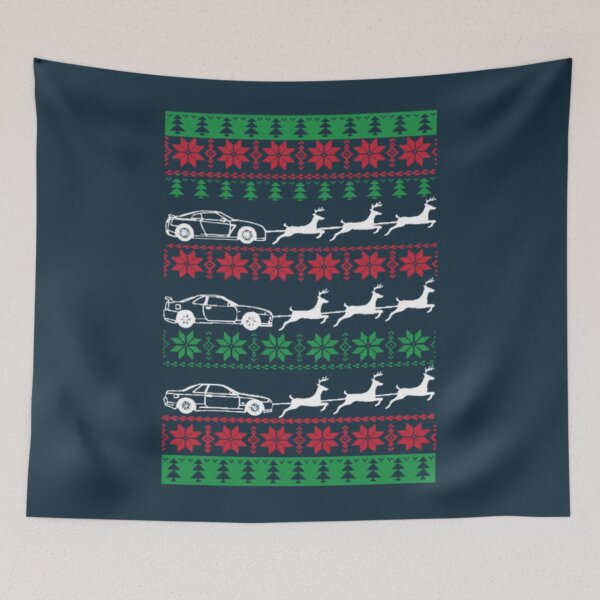 Item preview, Ugly Christmas Car Reindeer Sleigh designed and sold by MatthijsRoon.