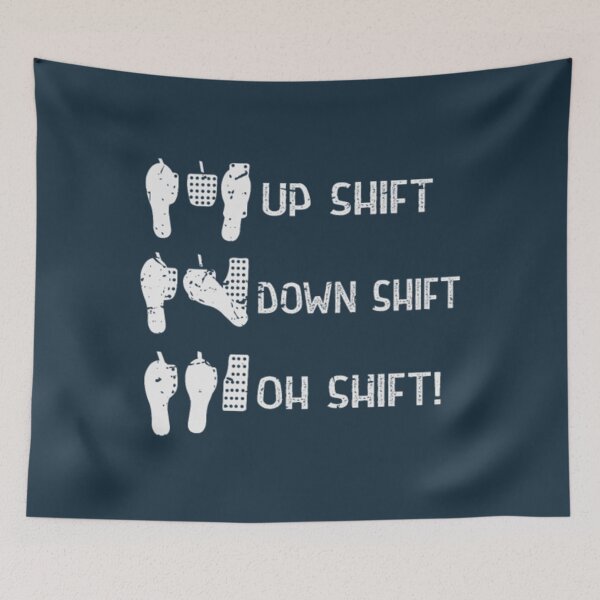 Item preview, Up Down Oh Shift Stick-shift Car Manual Mechanic designed and sold by MatthijsRoon.
