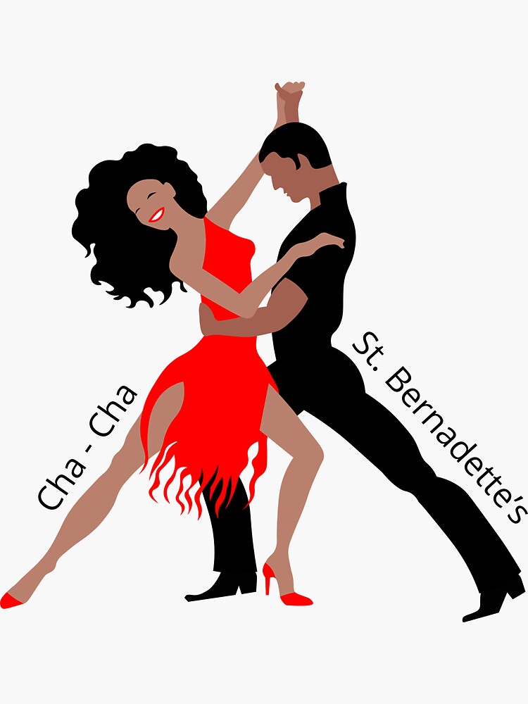 "Grease ChaCha. St. Bernadette’s " Sticker for Sale by HerartbyHer