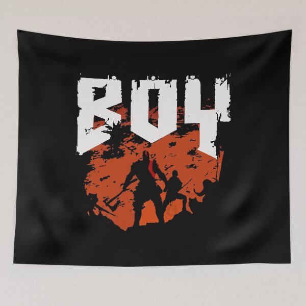 Item preview, Boy God of War Perfect Gift Fan designed and sold by MagnusStrom.