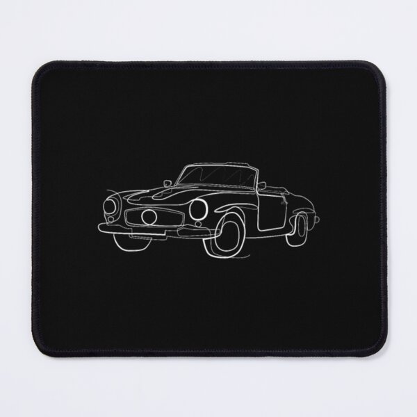 Item preview, Vintage Car Cabriolet - one line drawing designed and sold by MatthijsRoon.