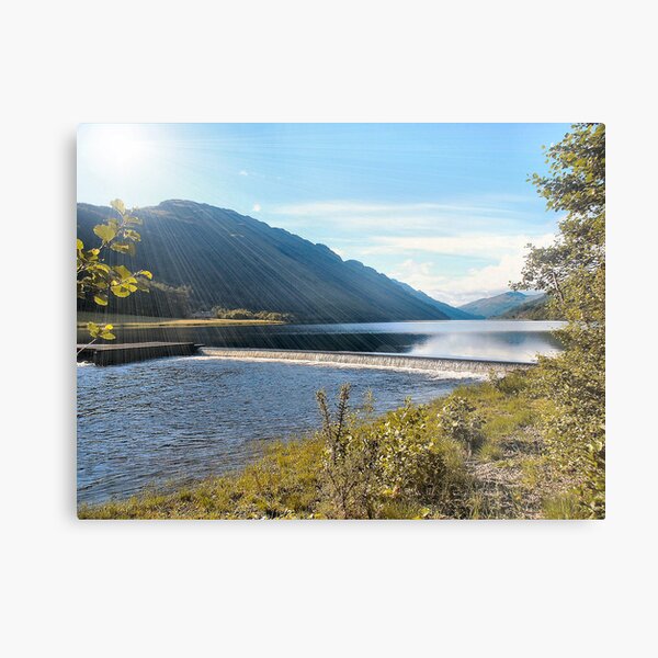 Overflow in Locheck Metal Print