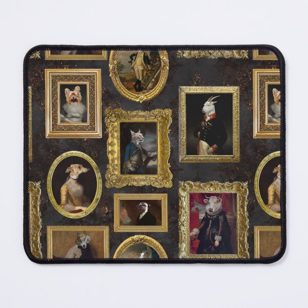 Item preview, Famous Animals - vintage museum paintings wall - pattern Nightgarden designed and sold by UtArt.