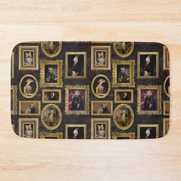 Item preview, Famous Animals - vintage museum paintings wall - pattern Nightgarden designed and sold by UtArt.