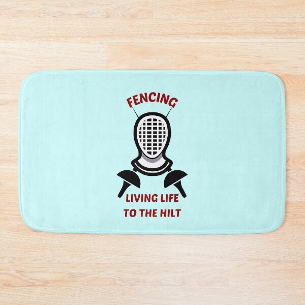 Item preview, Fencing Living Life To The Hilt - Funny Fencer Saying designed and sold by shopaminute.