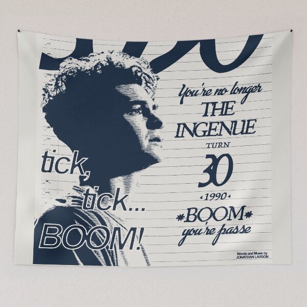Item preview, Tick, Tick... BOOM - 30/90 Art designed and sold by Think In Scenes.