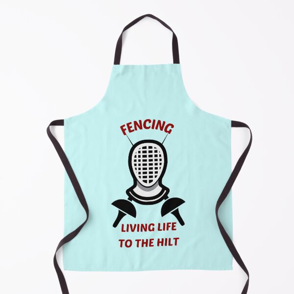 Item preview, Fencing Living Life To The Hilt - Funny Fencer Saying designed and sold by shopaminute.