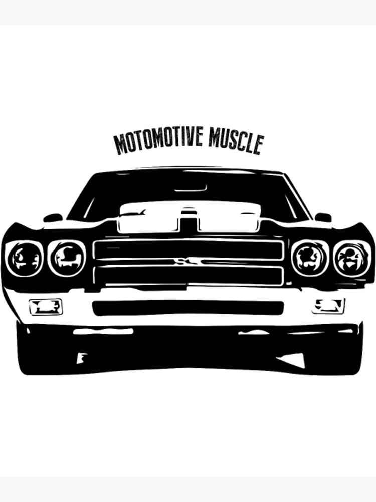 "Vintage Classic Muscle Car" Poster for Sale by MatthijsRoon | Redbubble