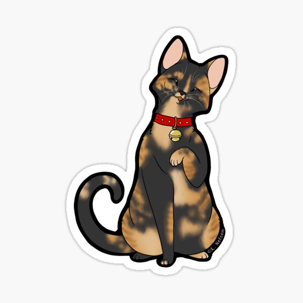 tortoiseshell cat stuffed toy