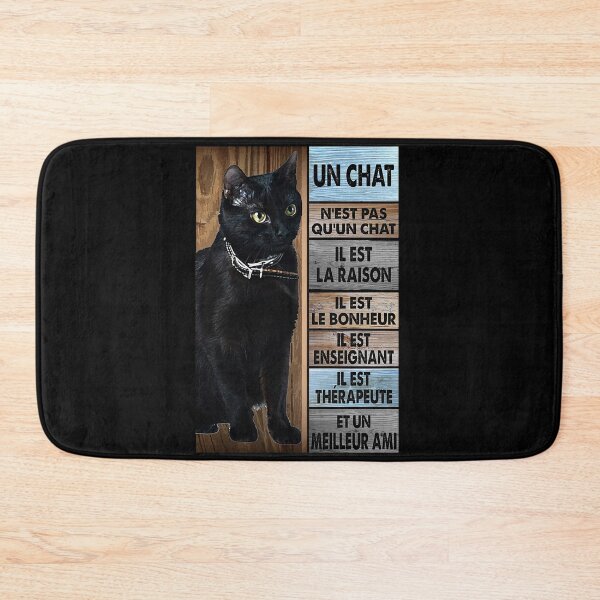 Item preview, un chat n'est pas qu'un chat black cat lover designed and sold by SEANPARKERAU.