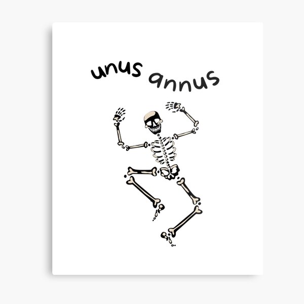 Artikel-Vorschau von memento vivere , schädel , unus annus, designt und verkauft von ROBOUE.
