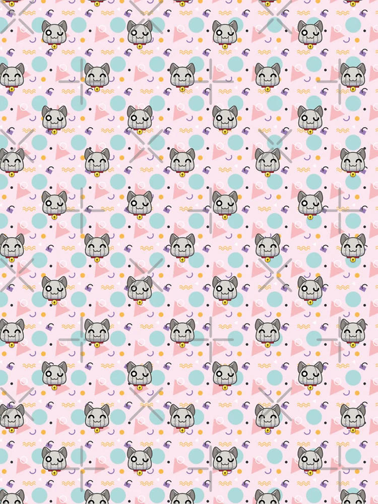 Thumbnail 4 of 4, Samsung Galaxy Phone Case, Bot Pattern - Pink designed and sold by RafaLagoon.
