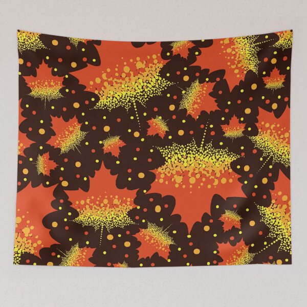 Item preview, Falling autumn leaves designed and sold by cutecrazytshirt.