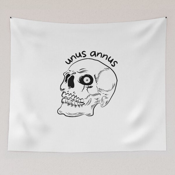 Item preview, memento vivere , skull , unus annus designed and sold by ROBOUE.