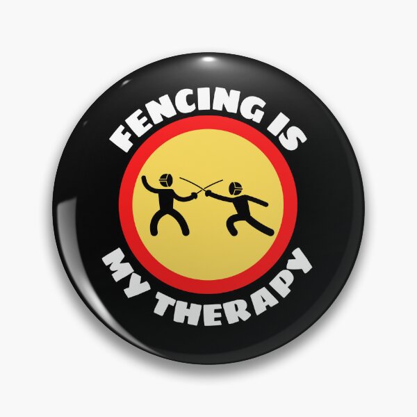 Item preview, Fencing Is My Therapy - Fencer Saying designed and sold by shopaminute.