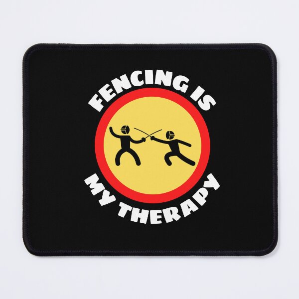 Item preview, Fencing Is My Therapy - Fencer Saying designed and sold by shopaminute.
