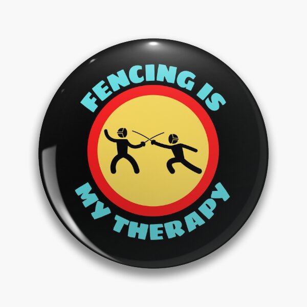 Item preview, Fencing Is My Therapy - Fencer Saying designed and sold by shopaminute.