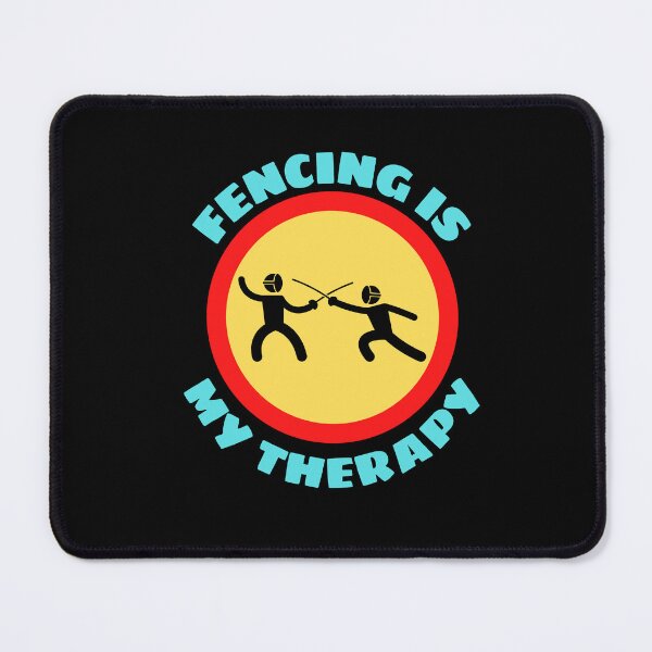 Item preview, Fencing Is My Therapy - Fencer Saying designed and sold by shopaminute.
