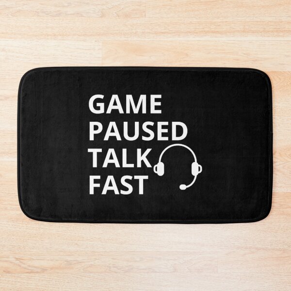 Item preview, Game Paused Talk Fast I Love Gaming Essential T-Shirt designed and sold by marisannogm.
