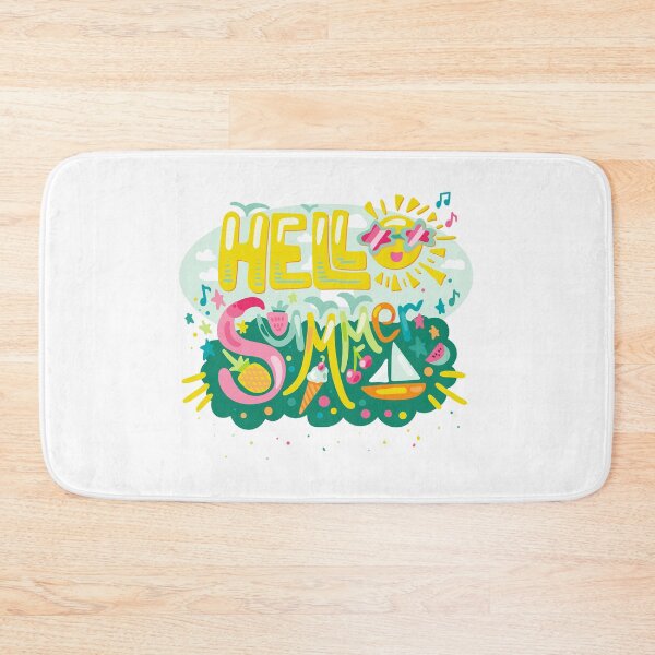 Item preview, Hello Summer , very colorful picture with emoji designed and sold by JAG2B.